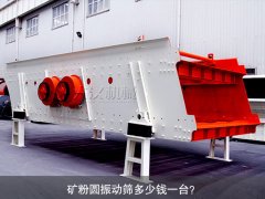 <b>礦粉圓振動篩多少錢一臺？</b>
